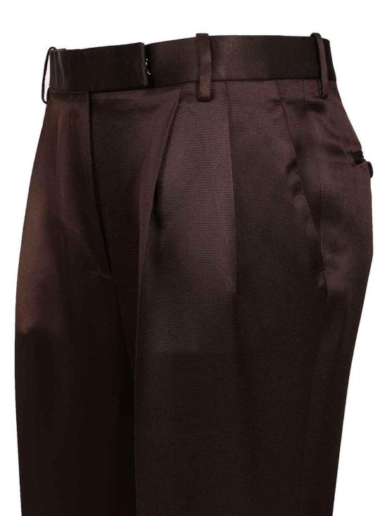 26SS 톰포드 스트레이트 팬츠 PAW688FAX1744ECH Brown - TOMFORD