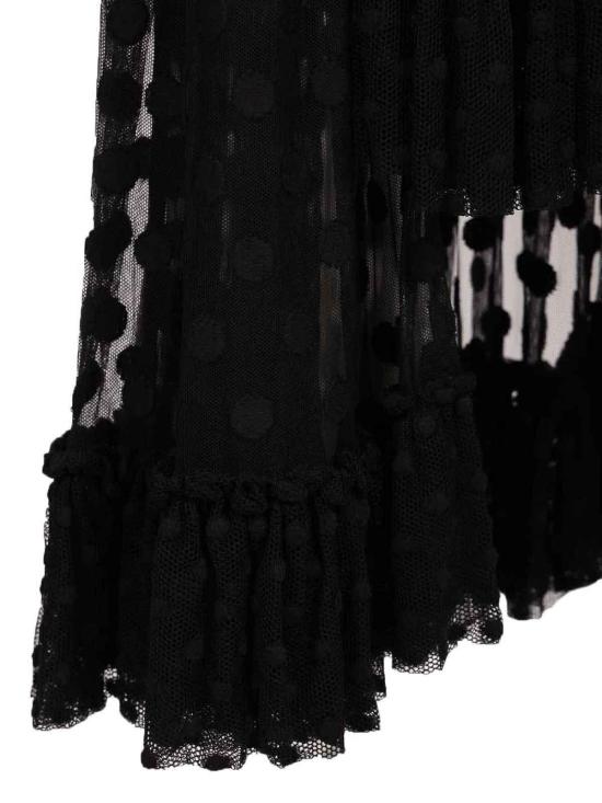 26SS 드리스 반 노튼 롱 스커트 26101084232919E15 Black - DRIES VAN NOTEN