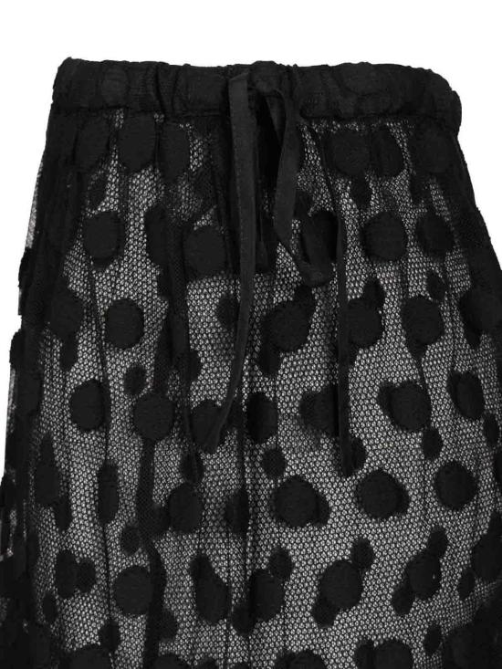 26SS 드리스 반 노튼 롱 스커트 26101084232919E15 Black - DRIES VAN NOTEN