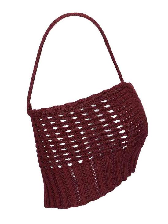 26SS 포르테포르테 민소매 티셔츠 14938F49M2543 Dark Red - FORTE FORTE