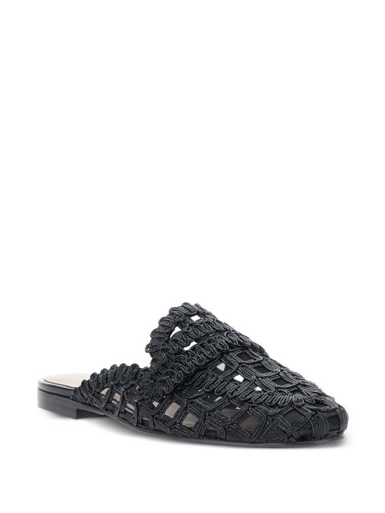 26SS 트윈셋 뮬/슬리퍼 261TGT07200006 Black - TWINSET
