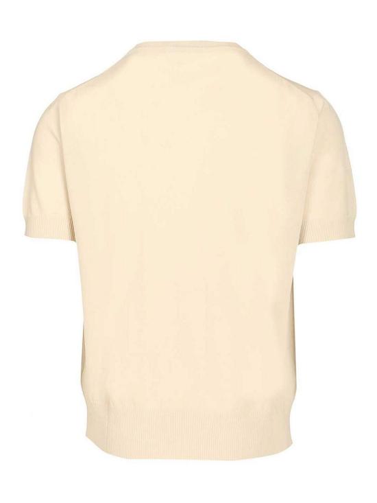 26SS 비비안웨스트우드 반팔 티셔츠 2701002GY003FA408 Beige - VIVIENNE WESTWOOD