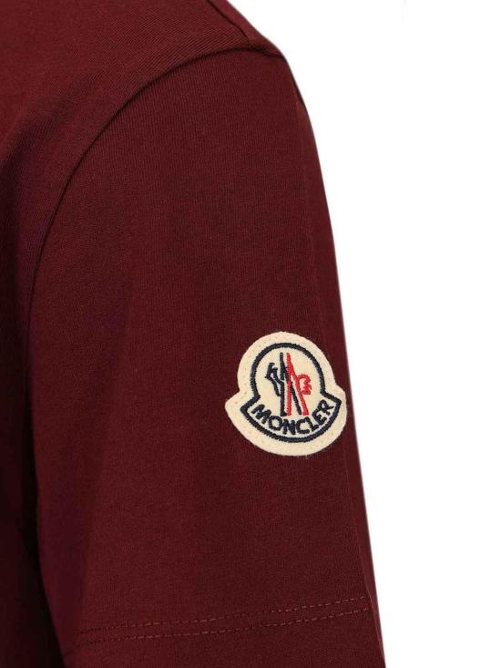 26SS 몽클레어 반팔 티셔츠 L10938C0002789AUO436 Brown - MONCLER