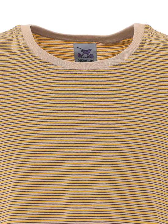 26SS 하울린 반팔 티셔츠 BOXYPARADISEBISCUIT Yellow - HOWLIN