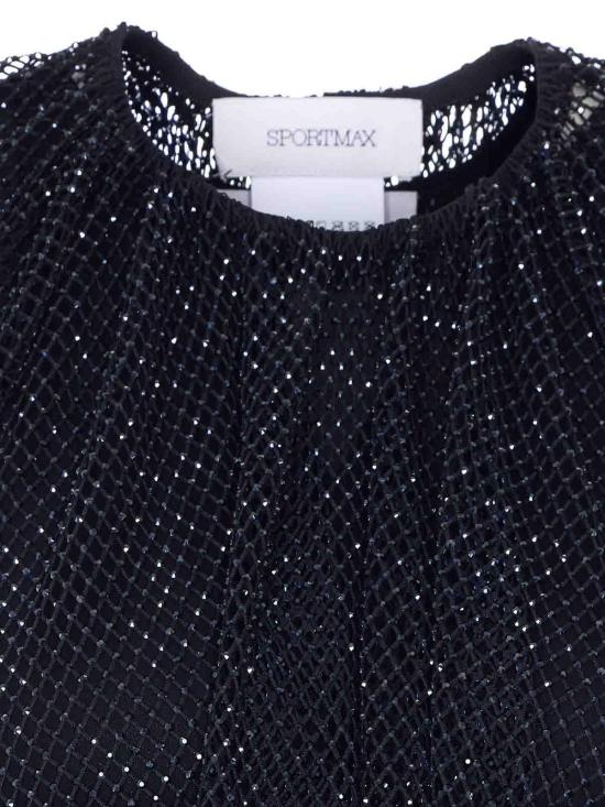 26SS 스포트막스 블라우스 2612941061600NODO002 Black - SPORTMAX