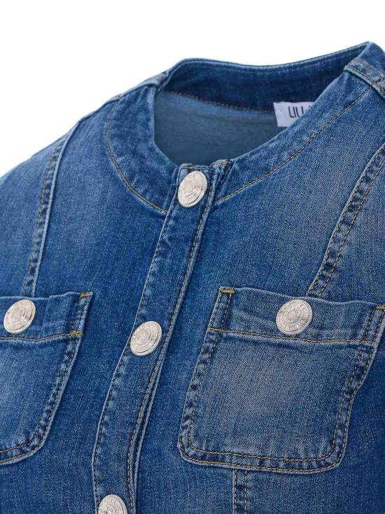 26SS 리우조 데님 자켓 UA6260D027578988 Blue - LIU JO