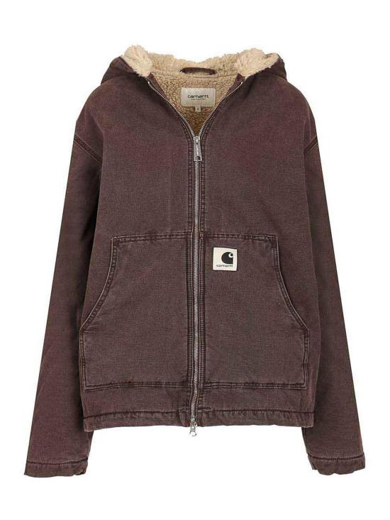 26SS 칼하트 WIP 후드 미치 자켓 I03631733H0J Brown