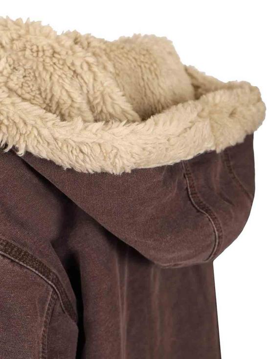 26SS 칼하트 WIP 후드 미치 자켓 I03631733H0J Brown - CARHARTT