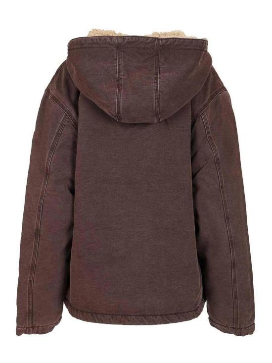 26SS 칼하트 WIP 후드 미치 자켓 I03631733H0J Brown - CARHARTT
