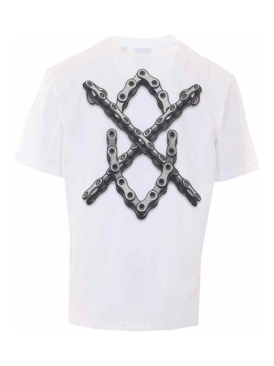 26SS 데일리 페이퍼 반팔 티셔츠 2610068WHITE White - DAILY PAPER