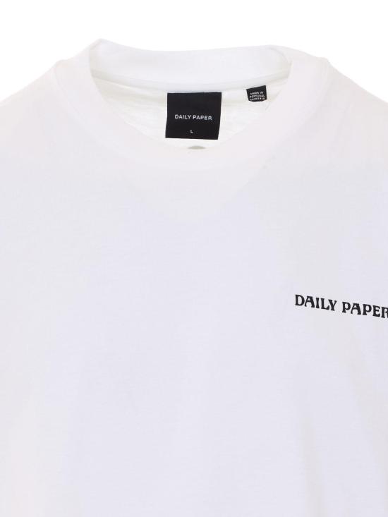 26SS 데일리 페이퍼 반팔 티셔츠 2610068WHITE White - DAILY PAPER