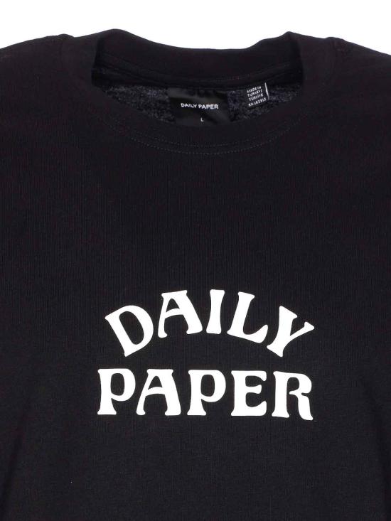 25FW 데일리 페이퍼 반팔 티셔츠 2521125BLACK Black - DAILY PAPER