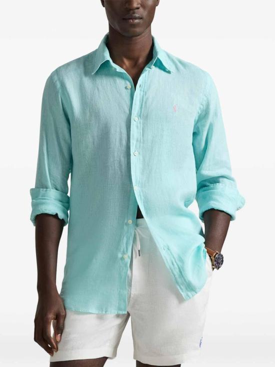 26SS 폴로 랄프로렌 긴팔 셔츠 710966294509 Blue - POLO RALPH LAUREN