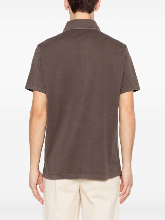 26SS 페이 폴로 티셔츠 NPMB252143TUY1S602 Brown - FAY