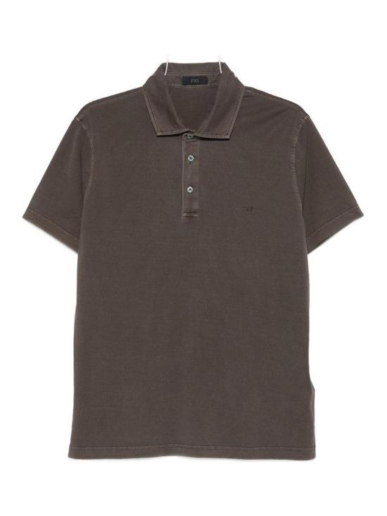 26SS 페이 폴로 티셔츠 NPMB252143TUY1S602 Brown