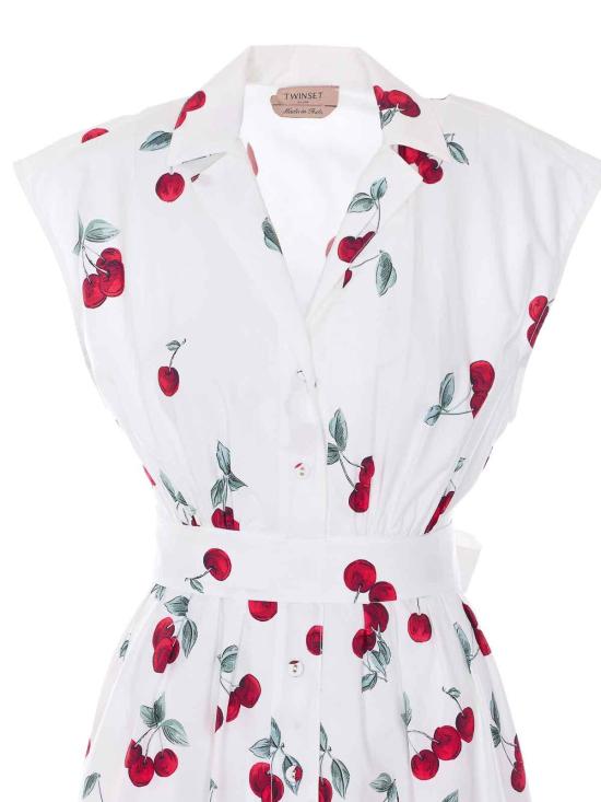 26SS 트윈셋 미디 원피스 261TT259013503 White - TWINSET
