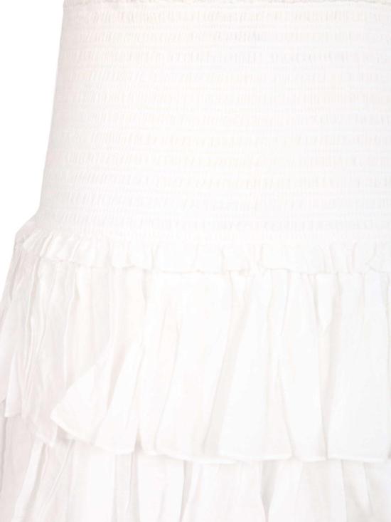 26SS 이자벨마랑에뚜왈 미디 스커트 24AJU0022FCB3J04E20WH White - ISABEL MARANT ETOILE