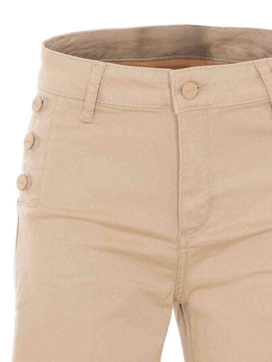 26SS 리우조 플레어 팬츠 WA6403T367A41208 Beige - LIU JO