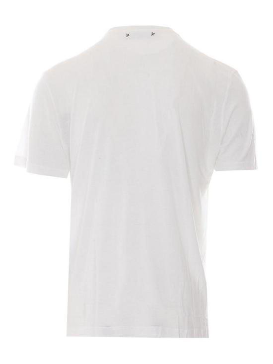 26SS 골든구스 반팔 티셔츠 GUP01220P00252610359 White - GOLDEN GOOSE
