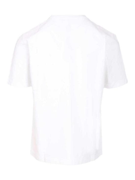 26SS 메종키츠네 핸드라이팅 컴포트 티셔츠 MM00126KJ7025M186 White - MAISON KITSUNE