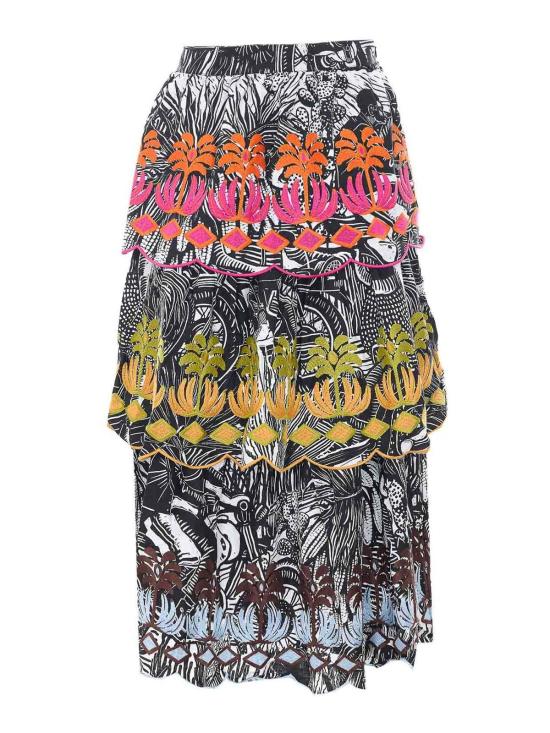 26SS 팜 리오 롱 스커트 35768426081 Multicolour