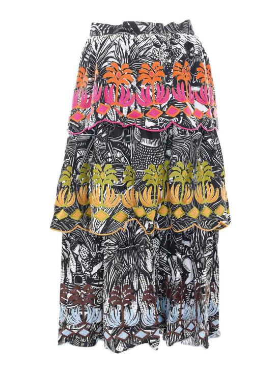 26SS 팜 리오 롱 스커트 35768426081 Multicolour - FARM RIO