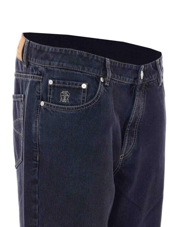 26SS 브루넬로 쿠치넬리 스트레이트 팬츠 M240PB3210C9008 Grey - BRUNELLO CUCINELLI