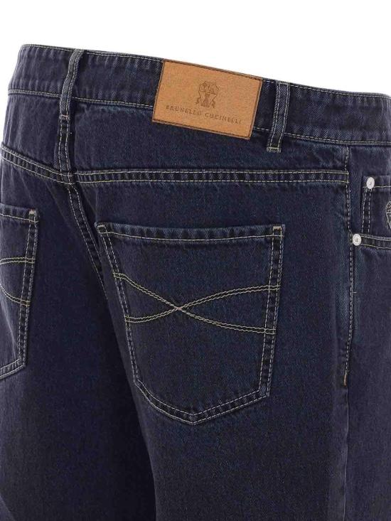 26SS 브루넬로 쿠치넬리 스트레이트 팬츠 M240PB3210C9008 Grey - BRUNELLO CUCINELLI