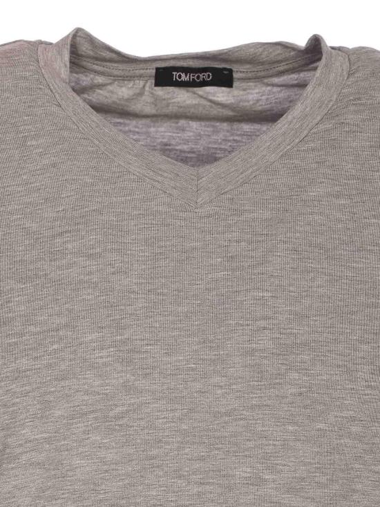 26SS 톰포드 반팔 티셔츠 T4M091410020 Grey - TOMFORD