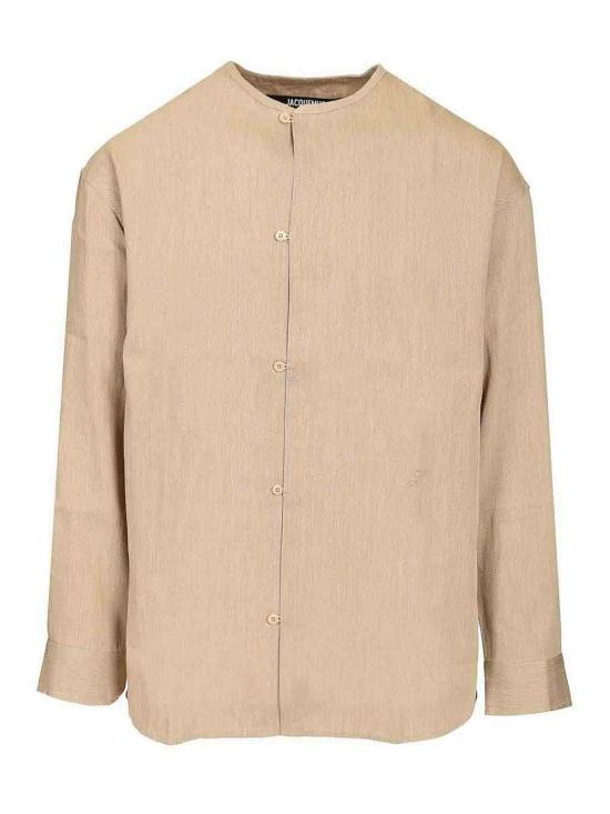 26SS 자크뮈스 긴팔 셔츠 26ESHM00615AW00738150 Beige
