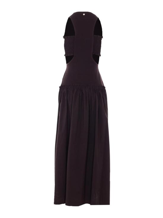 26SS 리우조 미디 원피스 WA6466MS55N91109 Brown - LIU JO