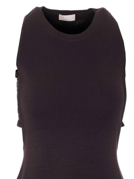26SS 리우조 미디 원피스 WA6466MS55N91109 Brown - LIU JO