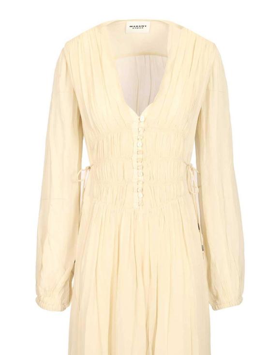 26SS 이자벨마랑에뚜왈 롱 원피스 26PRO0798FBD1J08E23EC Beige - ISABEL MARANT ETOILE
