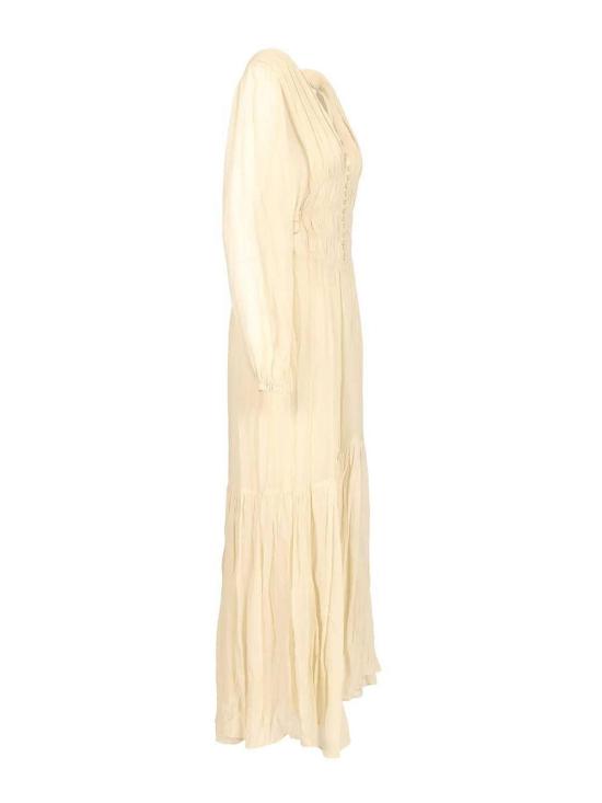 26SS 이자벨마랑에뚜왈 롱 원피스 26PRO0798FBD1J08E23EC Beige - ISABEL MARANT ETOILE