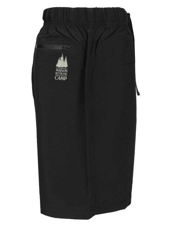 26SS 메종키츠네 숏팬츠 QM01403WQ4081P199 Black - MAISON KITSUNE
