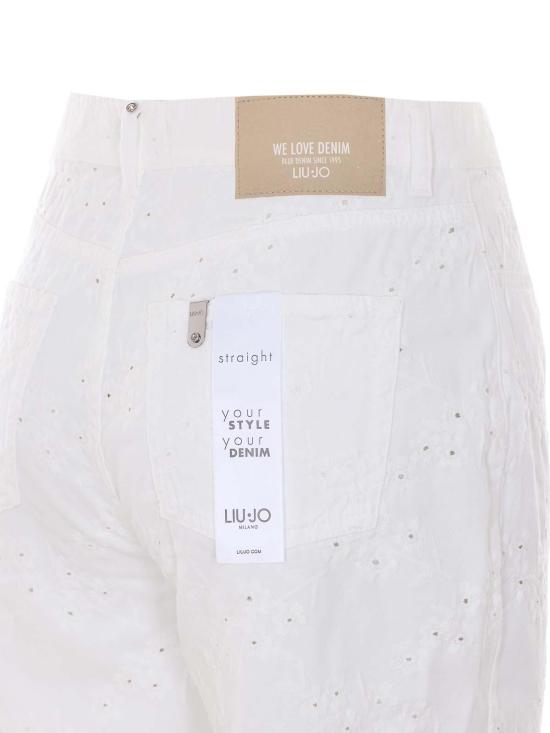 26SS 리우조 스트레이트 팬츠 WA6273T447A10701 White - LIU JO