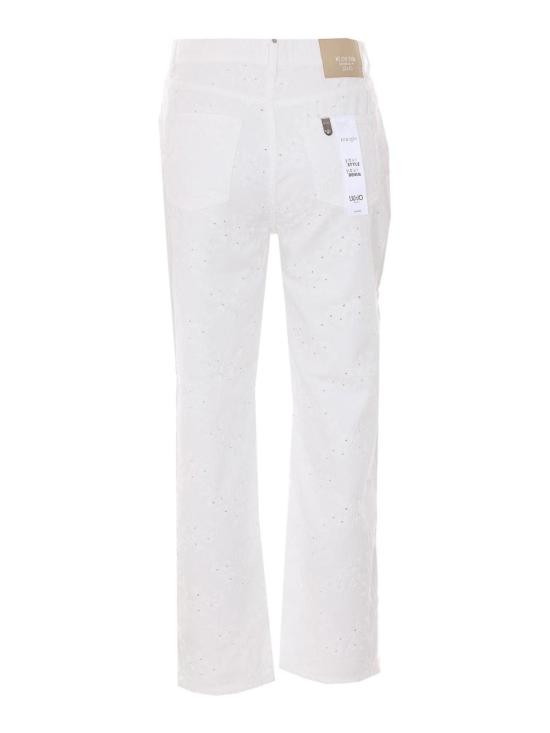 26SS 리우조 스트레이트 팬츠 WA6273T447A10701 White - LIU JO