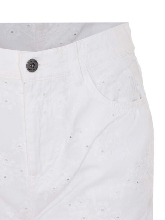 26SS 리우조 스트레이트 팬츠 WA6273T447A10701 White - LIU JO