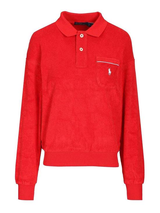 26SS 폴로 랄프로렌 폴로 티셔츠 211A12737003 Red