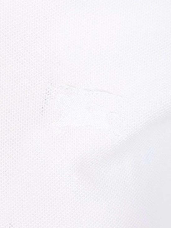 26SS 버버리 코튼 폴로셔츠 8126937 White - BURBERRY