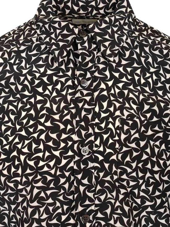 26SS 드리스 반 노튼 긴팔 셔츠 26102070230709E15 Black - DRIES VAN NOTEN
