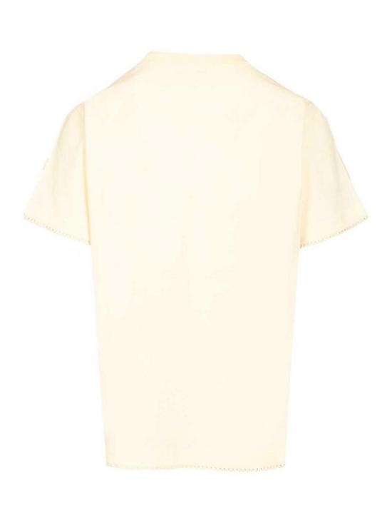 26SS 몽클레어 반팔 티셔츠 L10938C0002789AUO034 White - MONCLER