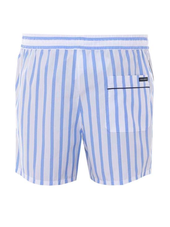 26SS 돌체앤가바나 숏팬츠 GP1N7TFR52WS8051 Blue - DOLCE & GABBANA
