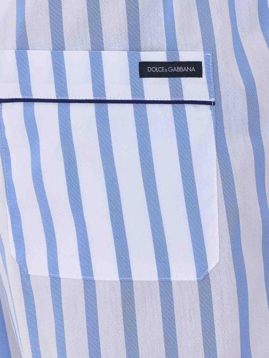 26SS 돌체앤가바나 숏팬츠 GP1N7TFR52WS8051 Blue - DOLCE & GABBANA