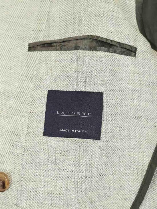 26SS 사르토리아 라토레 수트 자켓 S26LATORLW1UJ0253600 Grey - SARTORIA LATORRE