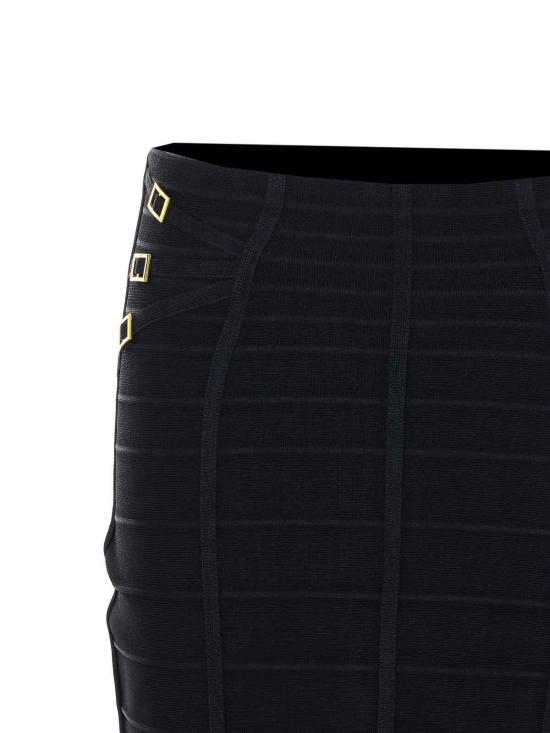 26SS 엘리자베타프랜치 미디 스커트 GK30D62E2110 Black - ELISABETTA FRANCHI