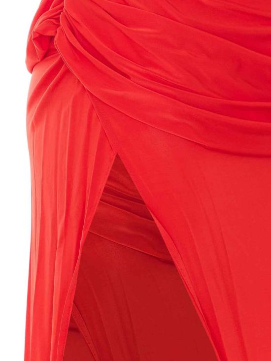 26SS 엘리자베타프랜치 롱 원피스 ABR3562E2FG2 Red - ELISABETTA FRANCHI
