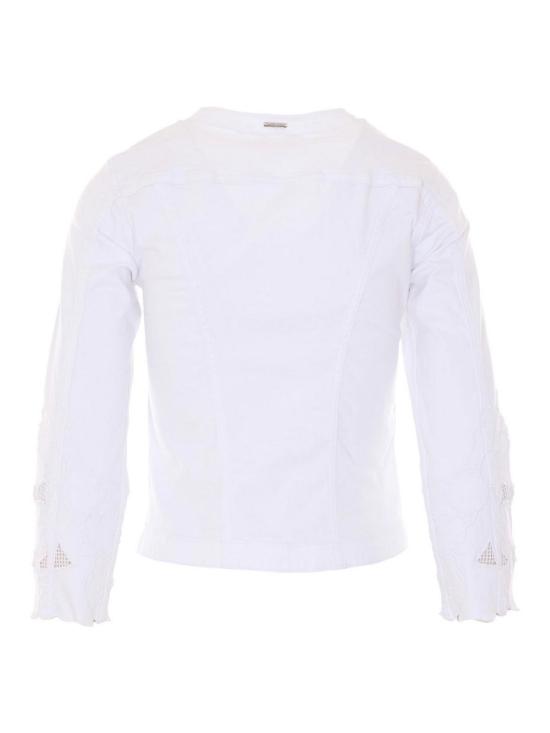 26SS 리우조 긴팔 티셔츠 WA6262T367AP9255 White - LIU JO