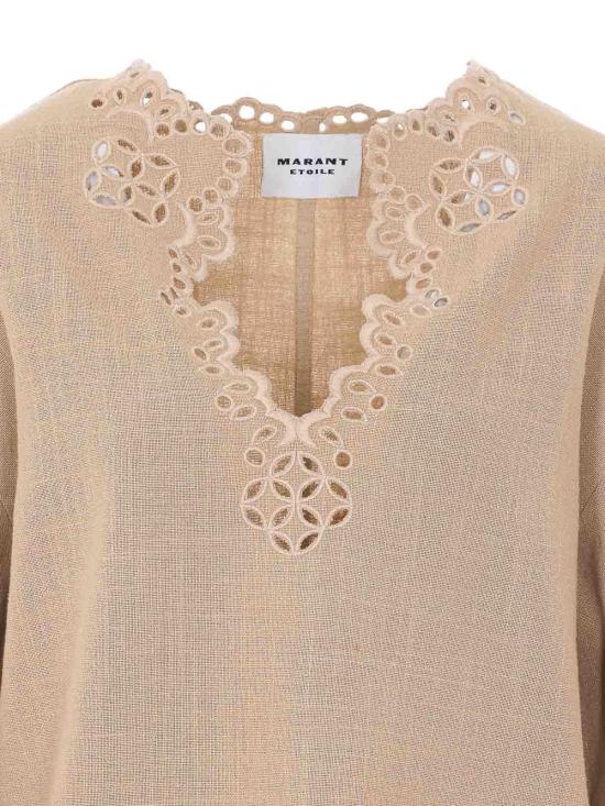 26SS 이자벨마랑에뚜왈 미디 원피스 RO0653FBD1J04E10SA Beige - ISABEL MARANT ETOILE