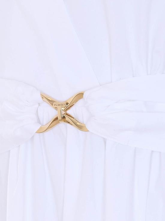 26SS 트윈셋 미디 원피스 261TT216100001 White - TWINSET